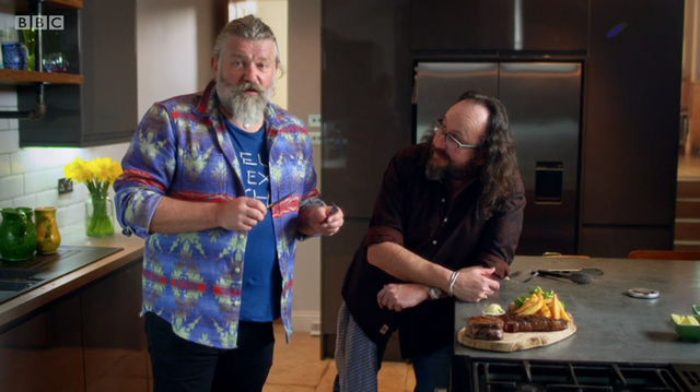Hairy Bikers in our Kitchen Location